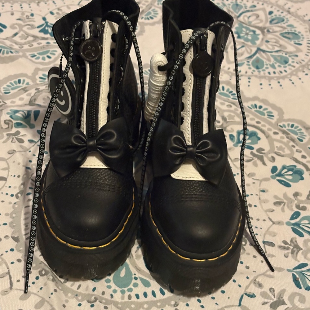 Dr Martens  x LO Sinclair Happy Sad Platform Boots